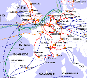 Hochleistungsnetzwerk MCI - Teil Europa